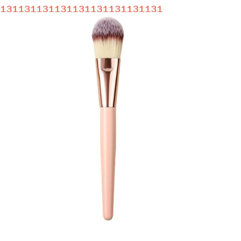 Multifunction Wooden Handle Facial Foundation Brush | Soft Fiber Makeup Mask Brush Tool 2026