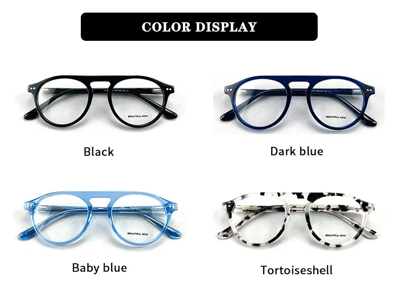 Unisex Rectangle Eyeglass Frames with UV Protection | Stylish and Versatile