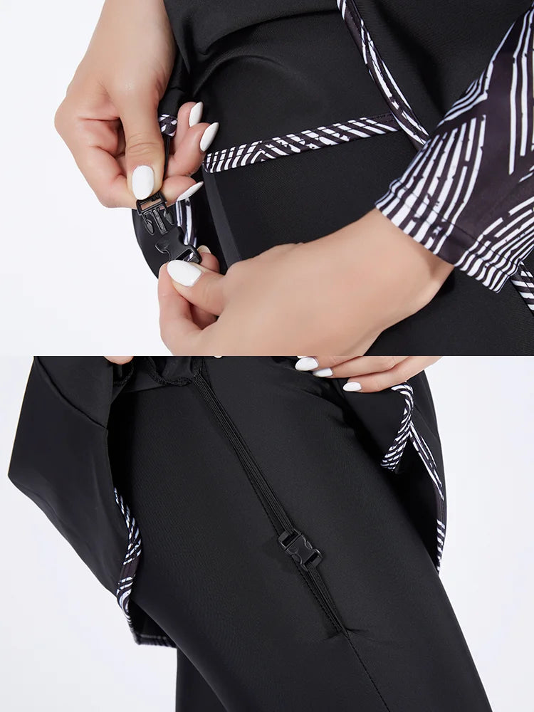 Modest Women's Burkini Swimsuit Set | Quick Drying Beachwear