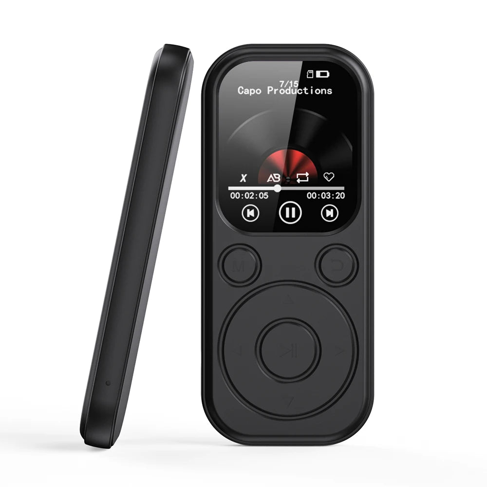 Compact MP3 MP4 Music Player | Bluetooth, Alarm Clock & E-Book