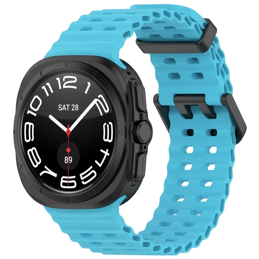 Sport Band for Galaxy Watch 47mm | Stylish Silicone Bracelet