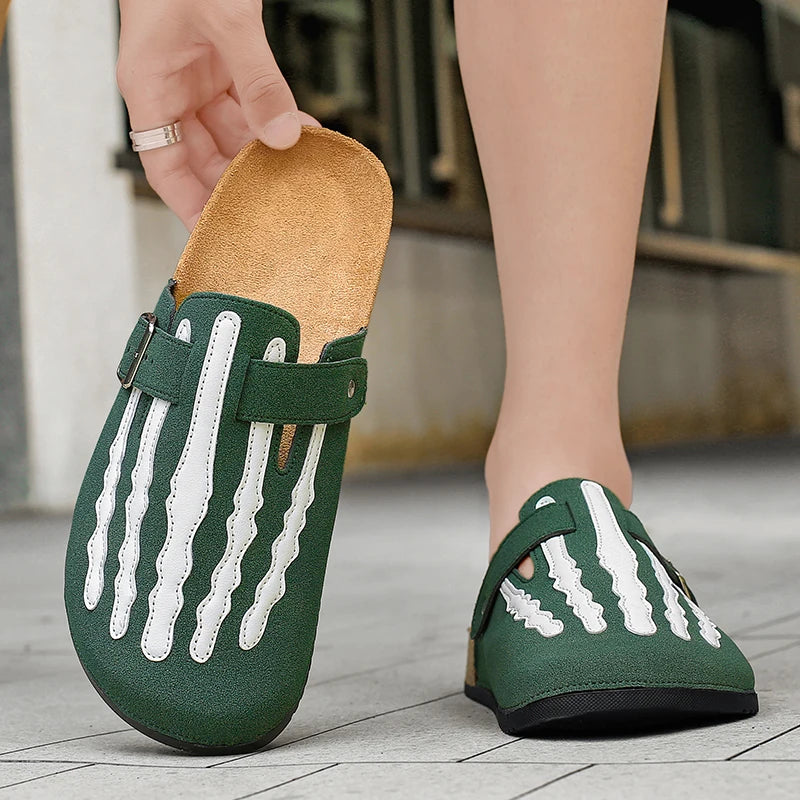 Men's Cork Clogs with Arch Support | Comfortable Indoor Footwear