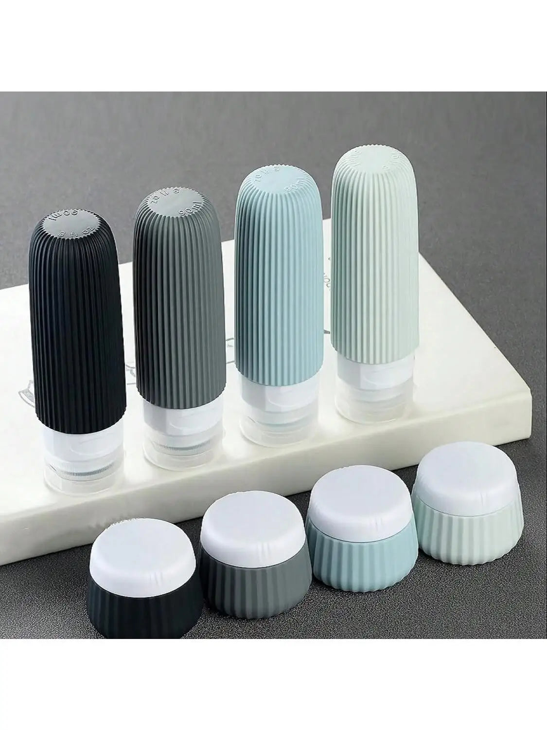 TSA-Approved Silicone Travel Bottles | Leak-Proof & BPA-Free