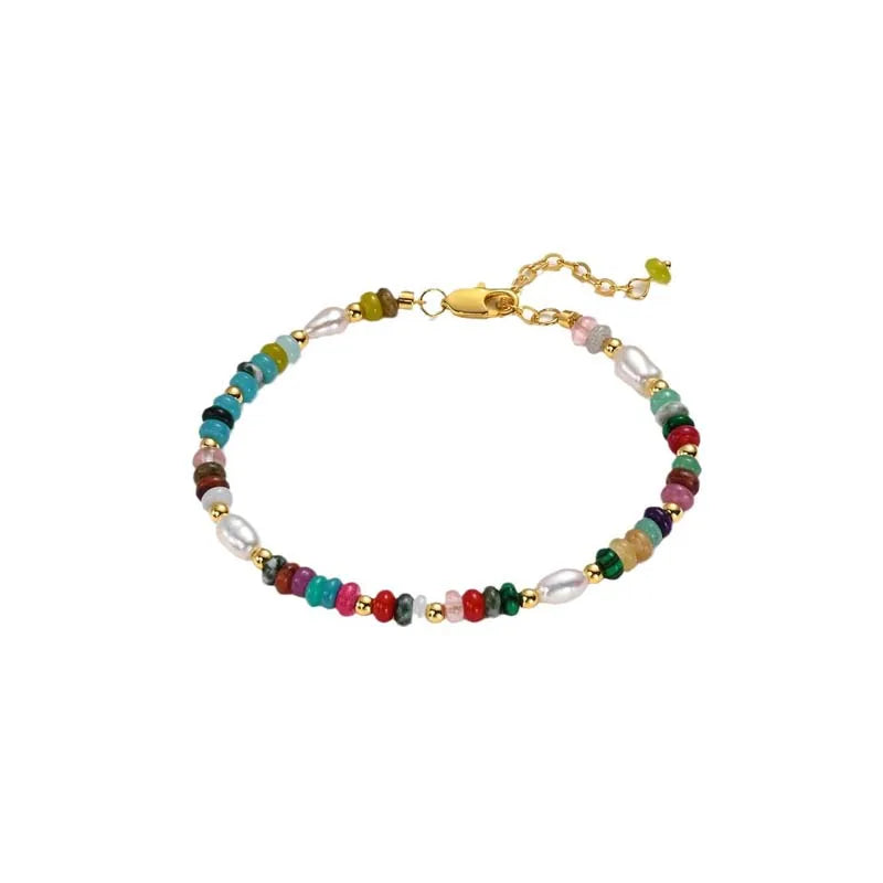 Colorful Beads & Pearl Necklace | Trendy Jewelry for Women