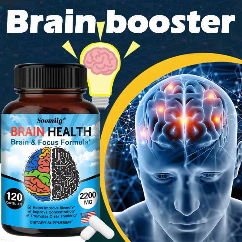 Brain Booster Supplement | Enhance Memory & Cognitive Function