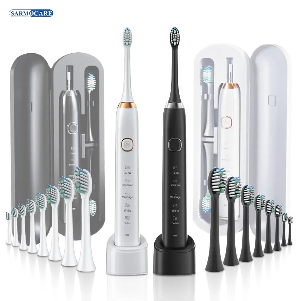 Smart Sonic Electric Toothbrush for Effective Teeth Whitening
