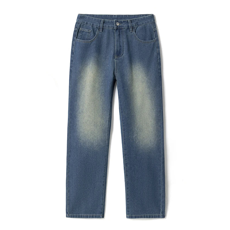 Men's Loose Baggy Jeans | Stylish Wide Leg Denim Trousers