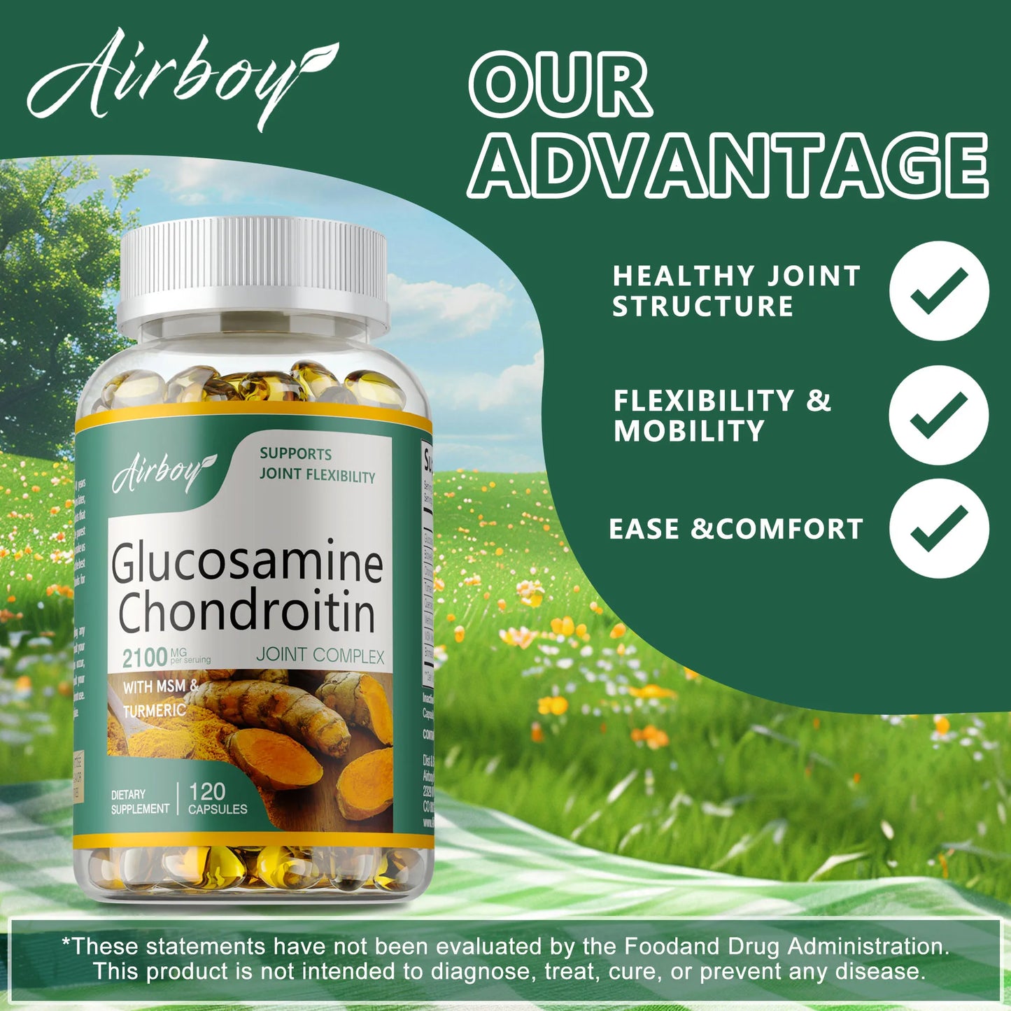 Glucosamine Chondroitin | Joint Health Support Supplement