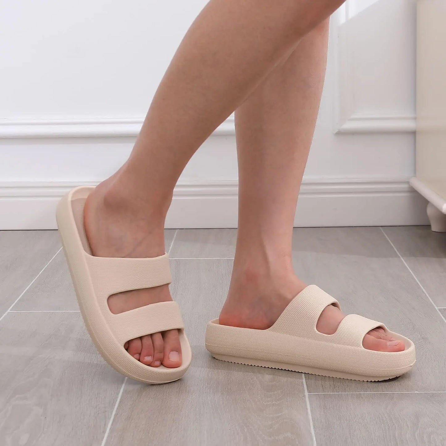 Lightweight Women's Orthopedic Slide Sandals | Summer Cloud Slippers