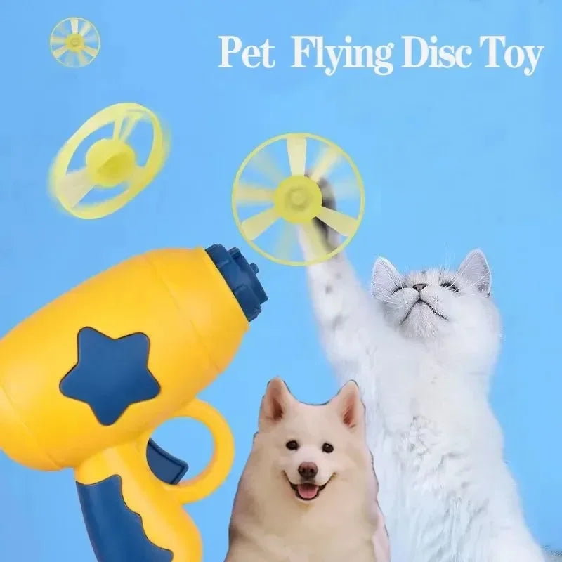 Interactive Cat Toy | Fun Chasing Disc Launcher for Kittens