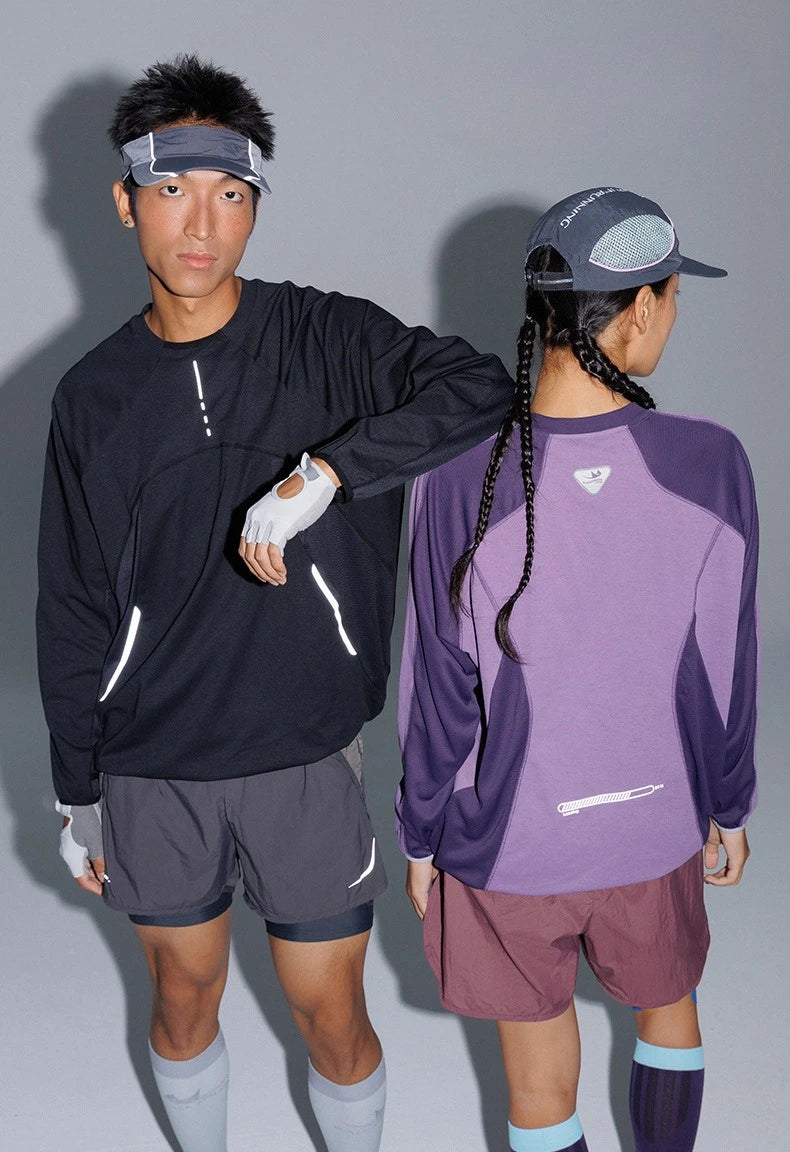 Unisex Lightweight Quick-Dry Long Sleeve T-Shirt for Outdoors
