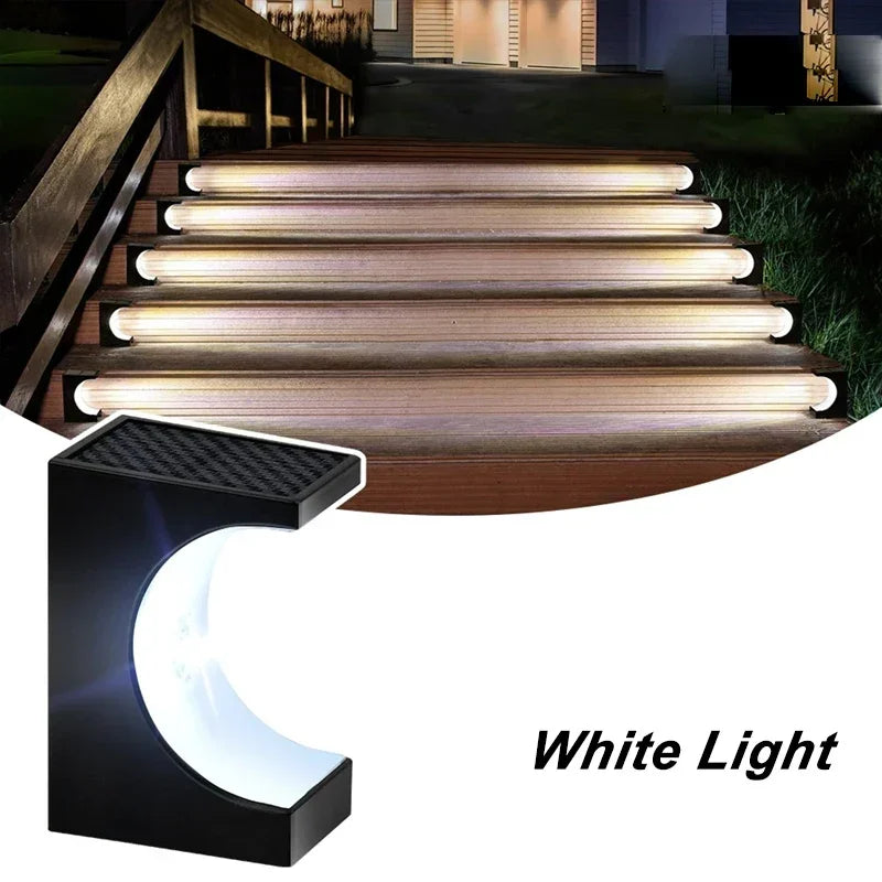 Solar-Powered LED Step Lights | Outdoor Sensor Lighting Solutions