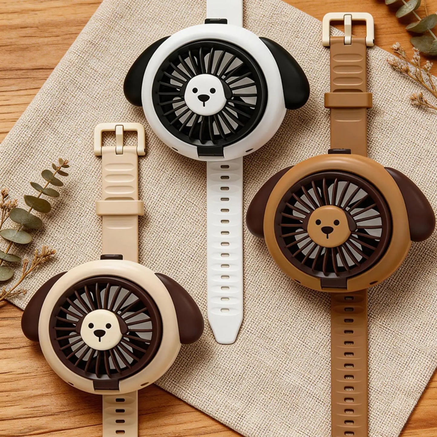 Wearable Portable Fan | 3 Speed Watch Shape Air Cooler