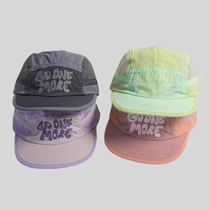 Short Brim Baseball Cap Japanese Fashion Adjustable Quick Drying UV Protection Hat for Outdoor Activities