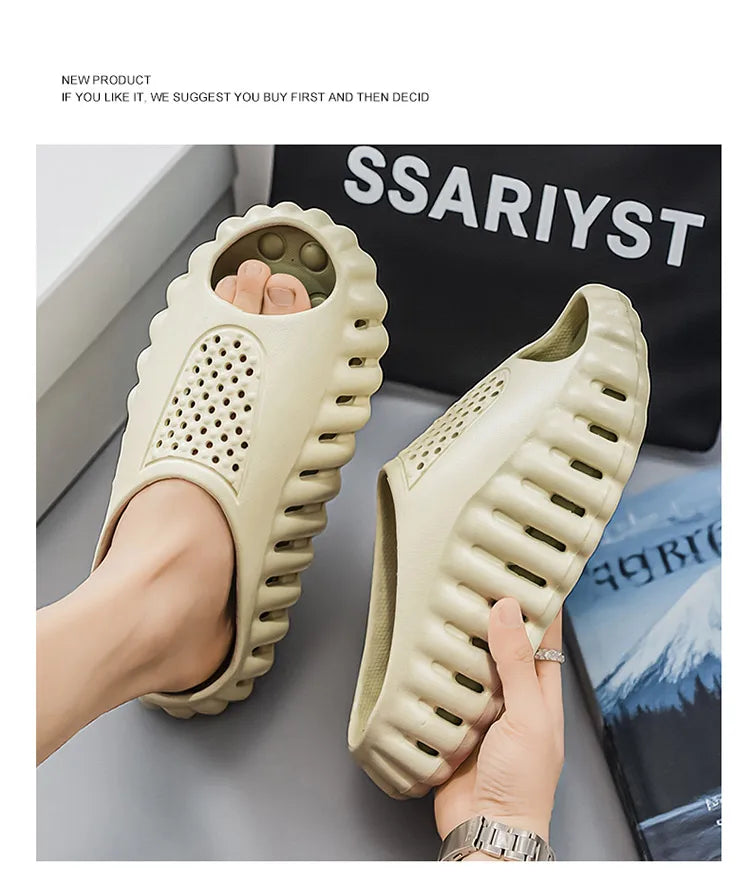 Summer Slippers for Men and Women | Soft EVA Indoor Slides