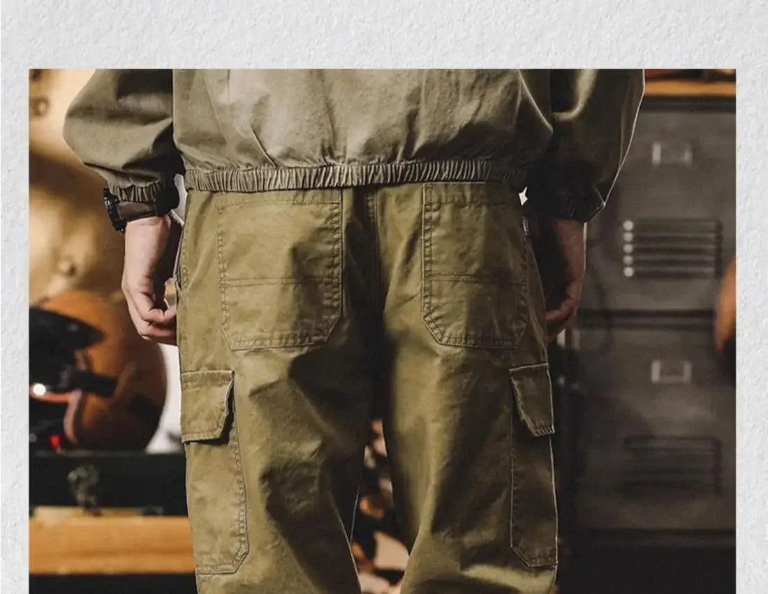 Men's Loose Straight Casual Trousers | Comfortable Outdoor Pants
