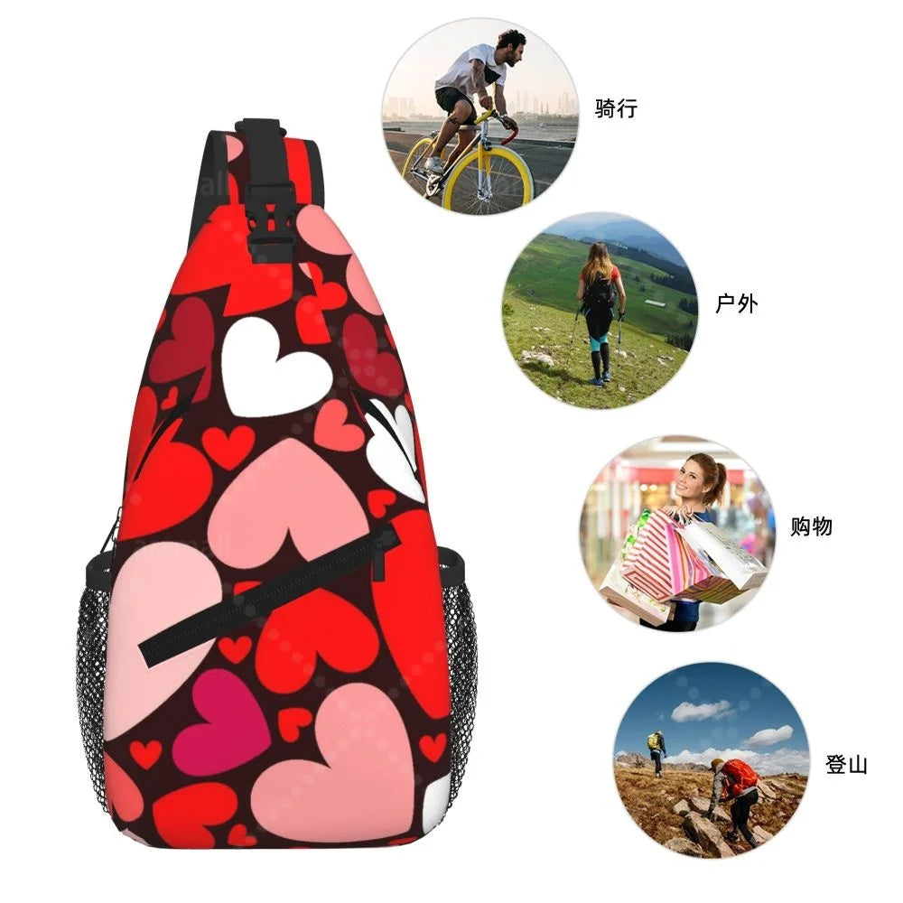 Lightweight Crossbody Sling Bag for Travel & Outdoor Activities