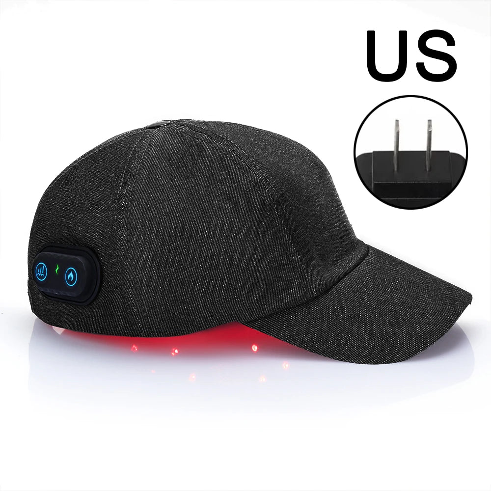 Infrared LED Hair Growth Cap | Red Light Therapy for Regrowth
