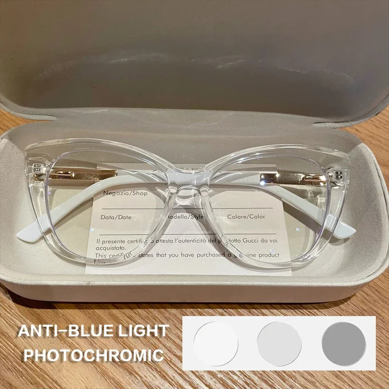 Fashion Cat Eye Blue Light Reading Glasses for Women