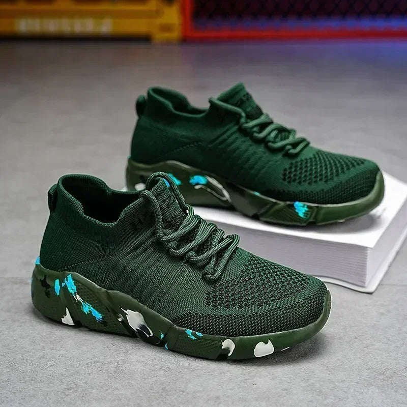 Men's Breathable Sneakers | Comfortable Casual Walking Shoes