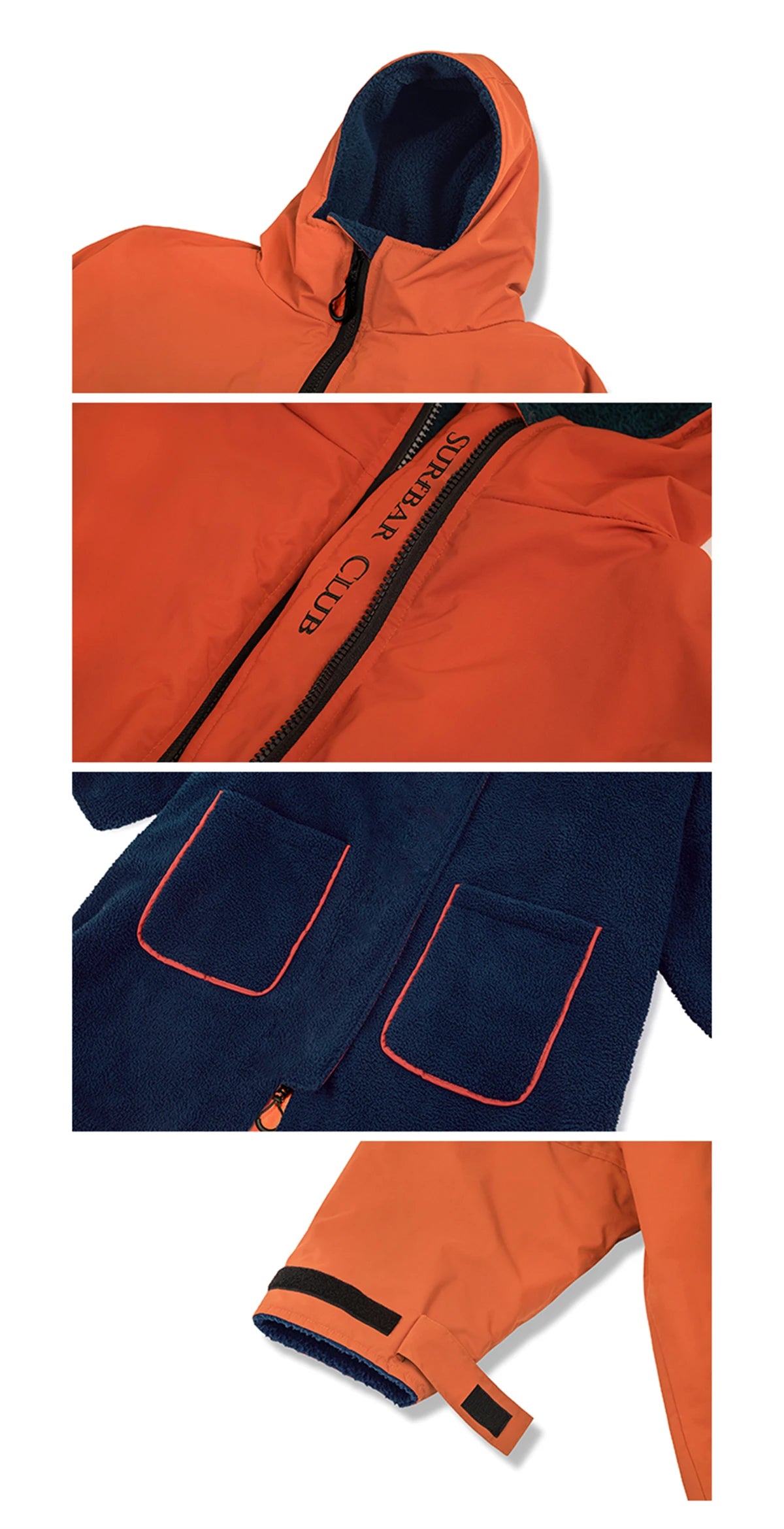 Quick Drying Surf Changing Robe | Weatherproof Jacket & Cloak