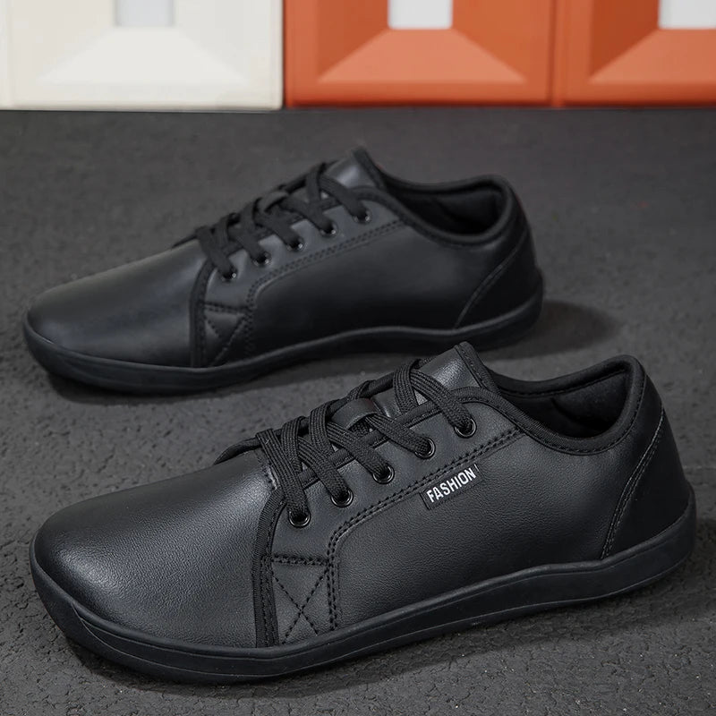 Lightweight Black Barefoot Walking Shoes for Men and Women