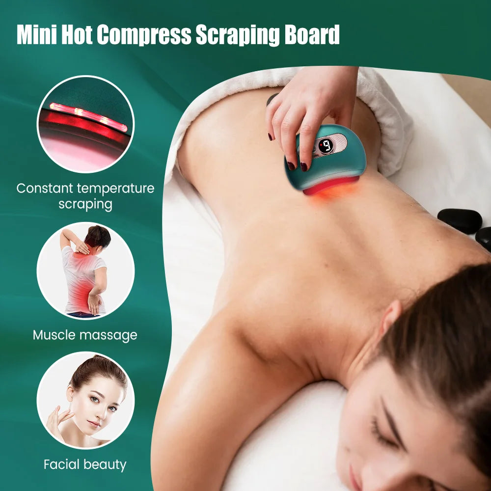 Electric Gua Sha Massager | Relaxing Facial & Body Therapy Tool