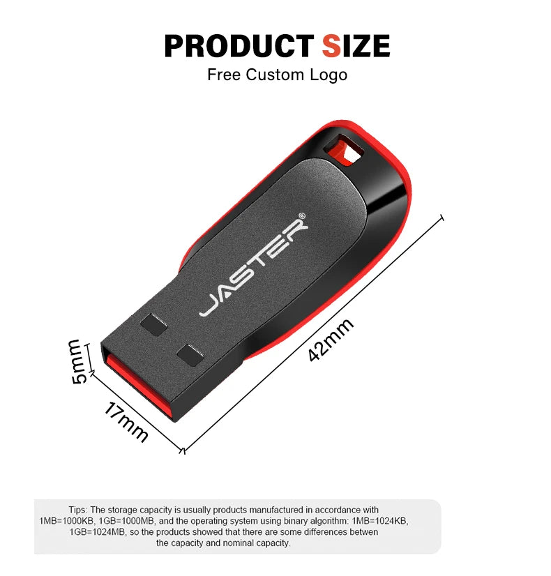 High Speed USB Flash Drive - Waterproof Memory Stick Options