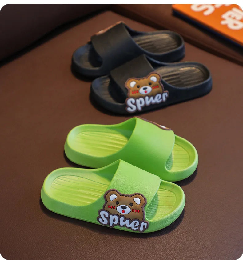 Cute Cartoon Kids EVA Slippers | Fun Summer Toddler Sandals
