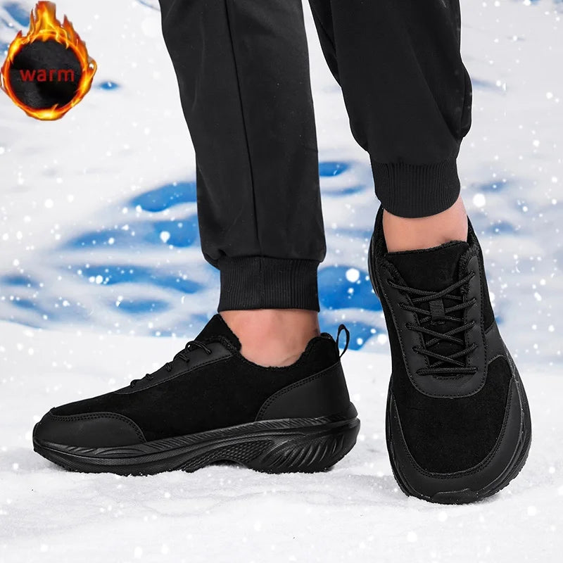 Winter Barefoot Men's Sneakers | Comfortable Non-Slip Casual Shoes