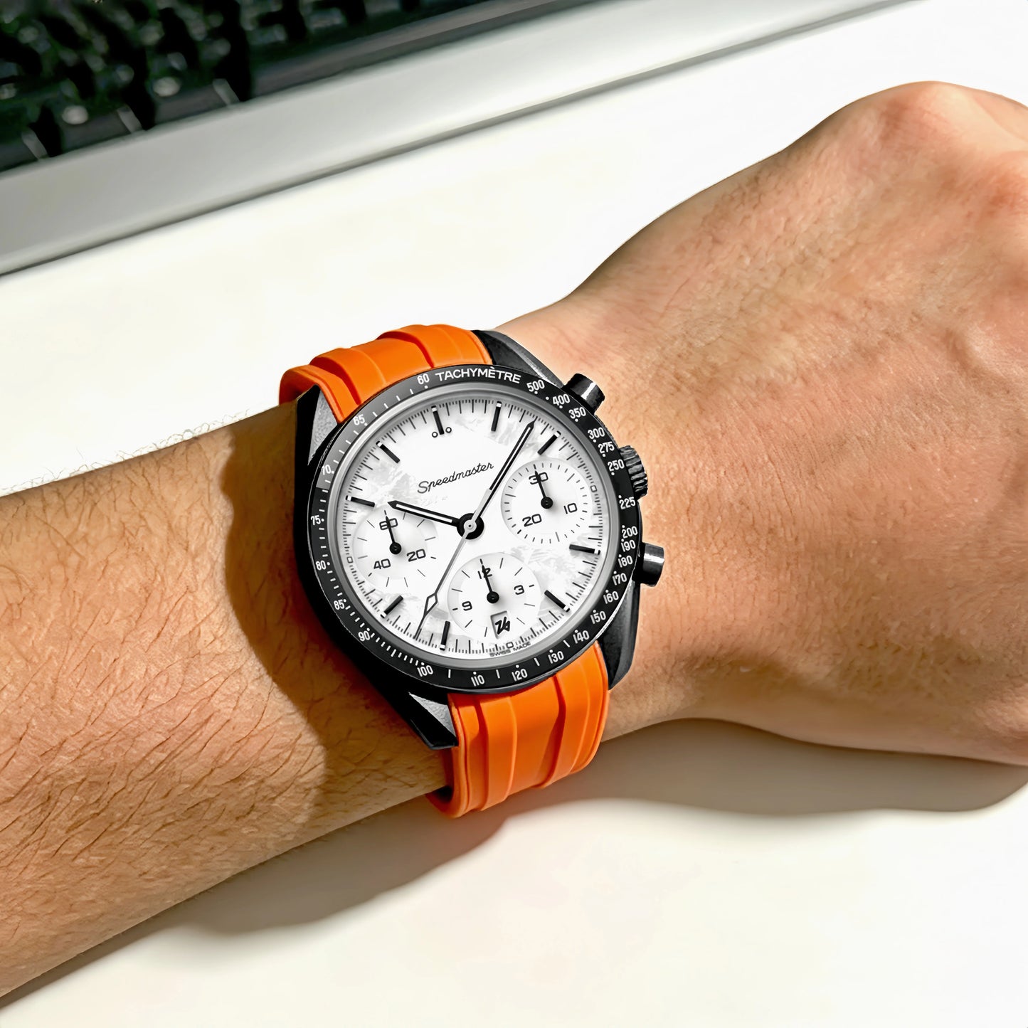 20mm Versatile Rubber Watch Strap | Custom Fit & Multi-Colors