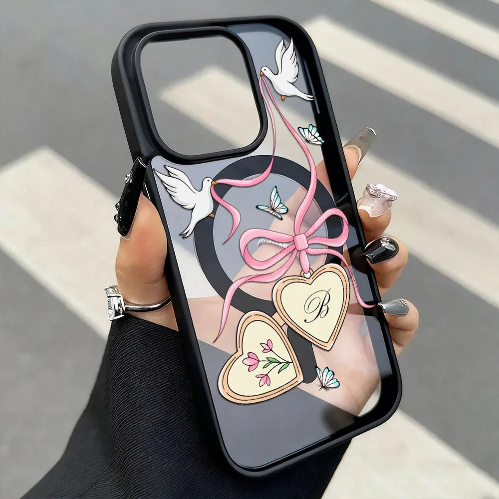 Luxury Magnetic Phone Case | Shockproof Acrylic Matte Cover