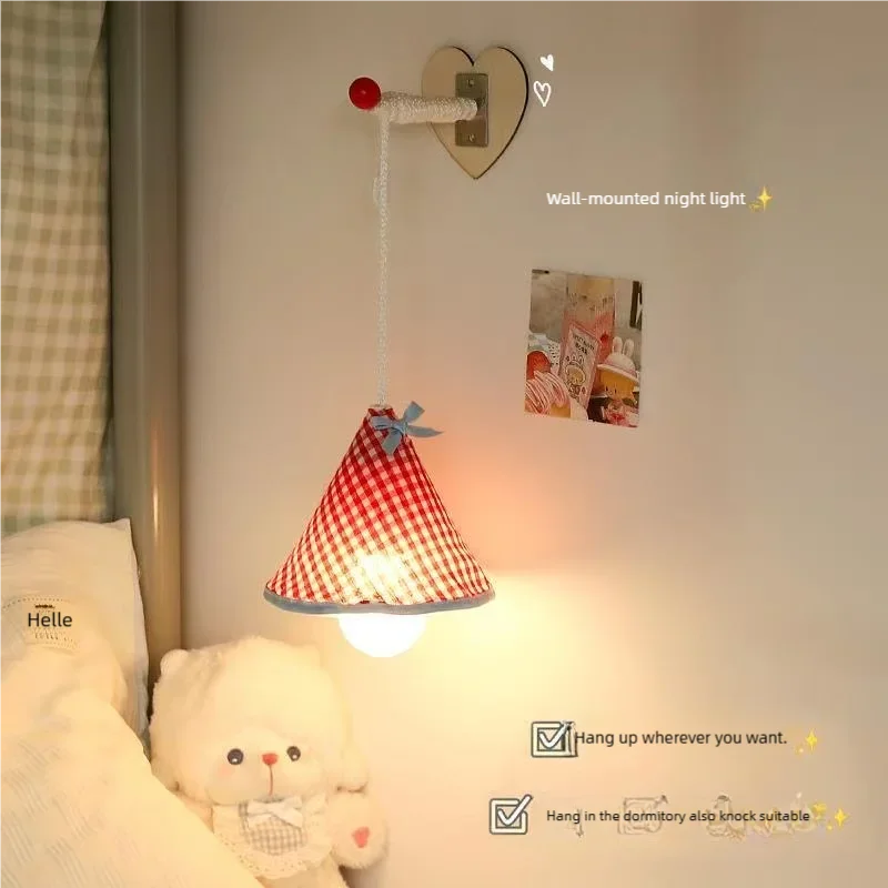 Linda luz nocturna recargable | Acogedora lámpara para habitaciones infantiles