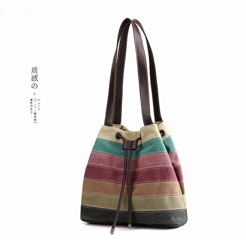 Ultra Light Canvas Women's Tote Bag - Foldable & Portable
