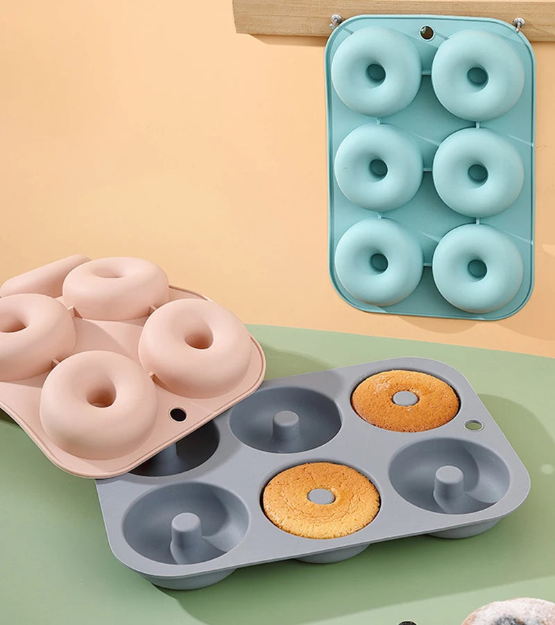 Silicone Non-Stick Donut and Muffin Baking Mold Tool