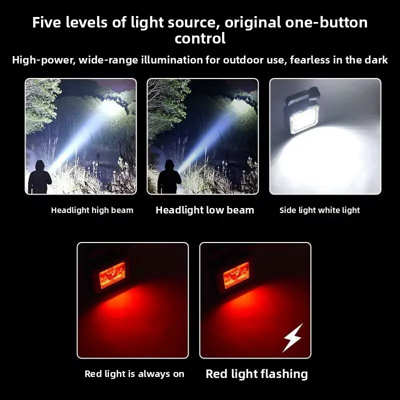 Solar-Powered Handheld Flashlight | Super Bright Emergency Light