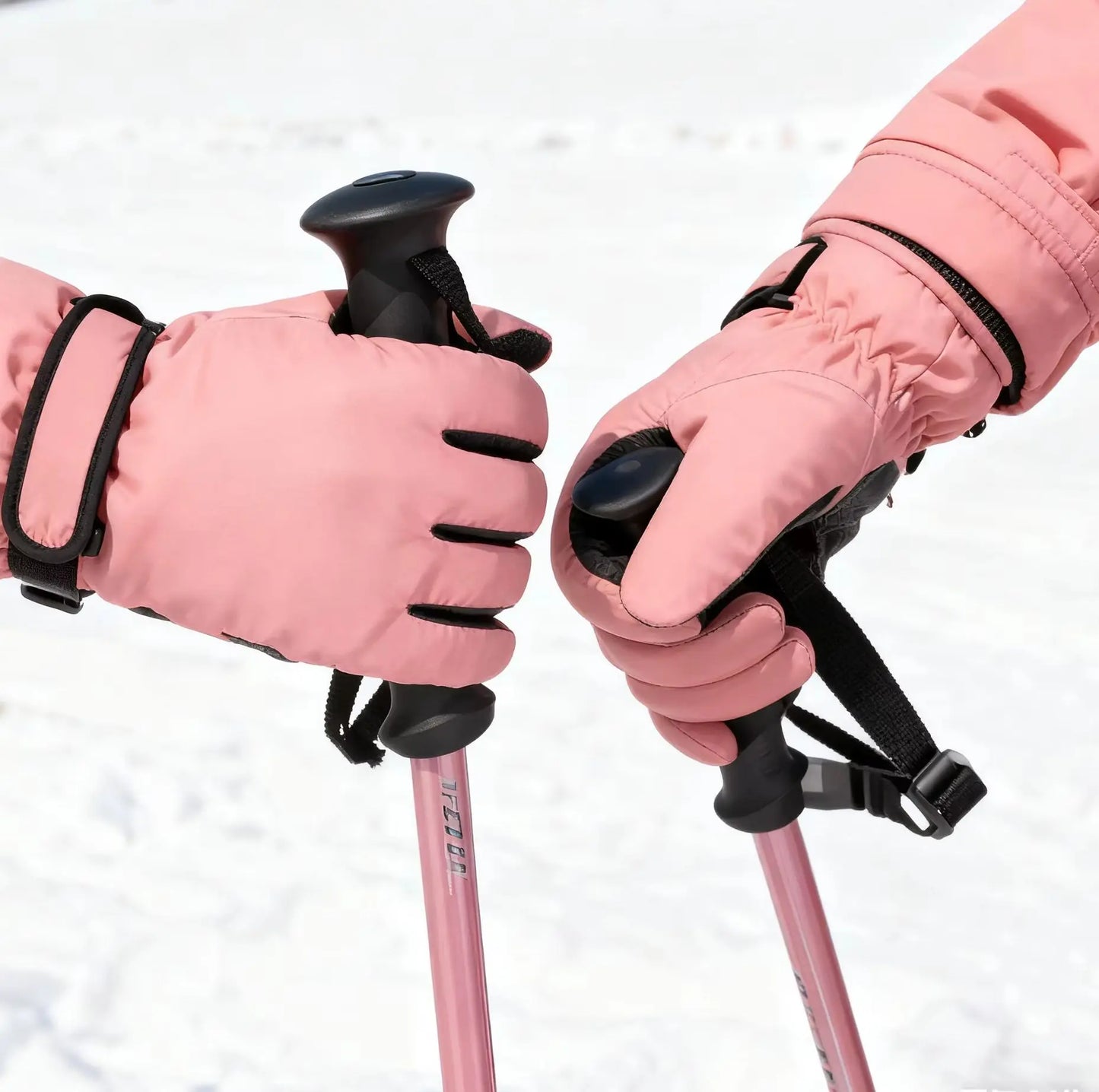 Winter Sports Touchscreen Ski Gloves | Warm & Windproof Protection