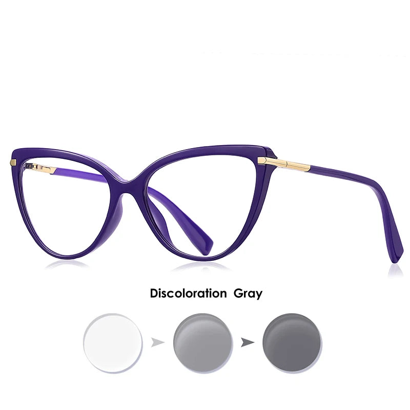 Fashionable Anti Blue Light Cat Eye Glasses for Women | Stylish Protection