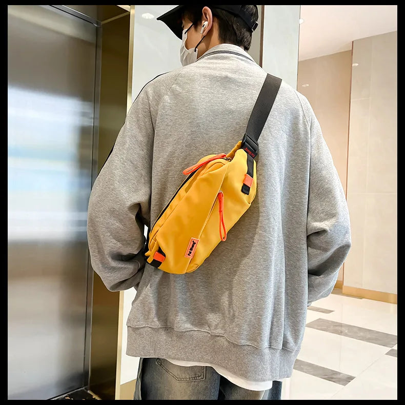 Versatile Chest Bag for Casual Wear | Large Capacity Crossbody Bag