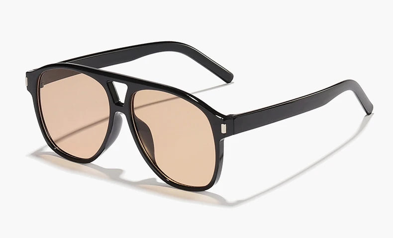 Luxury Big Frame Pilot Sunglasses | Trendy UV400 Shades