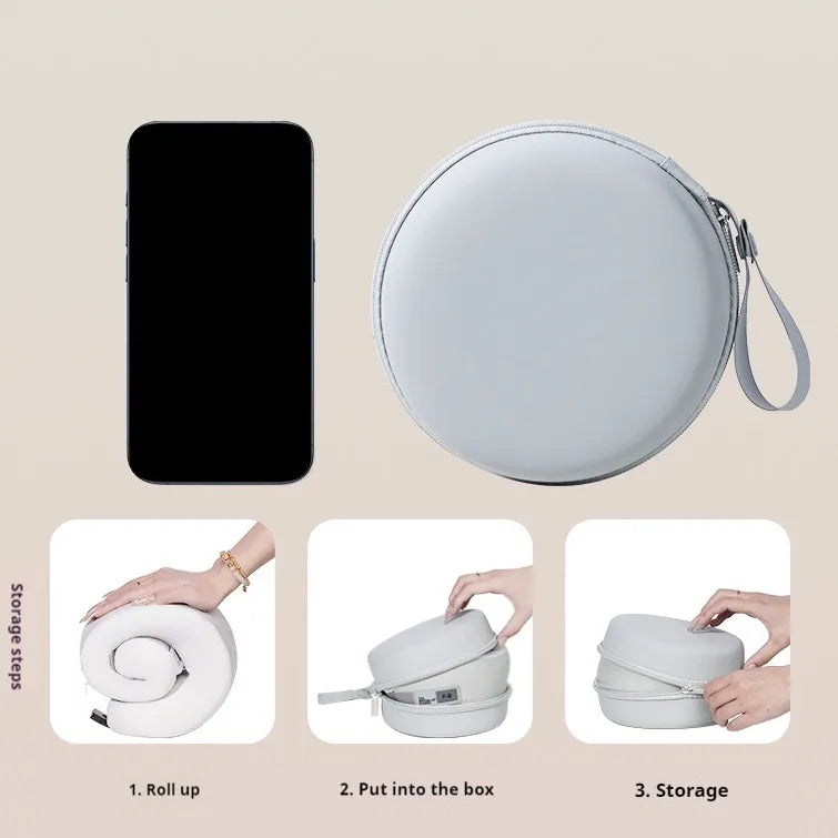 Premium Memory Foam Travel Neck Pillow | Supportive U-Shaped Cushion