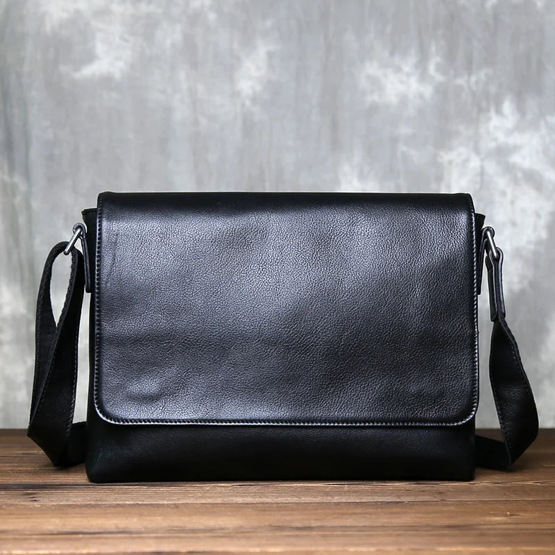 Men's Leather Crossbody Bag | Stylish Multifunctional Shoulder Bag