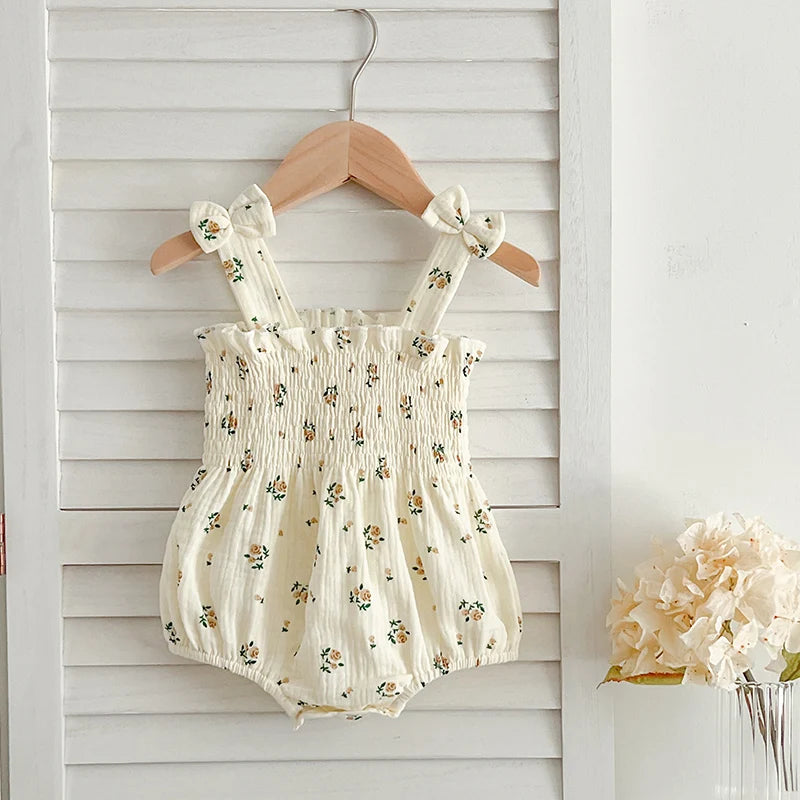 Kids Cotton Sleeveless Rompers | Cute Summer One-Pieces