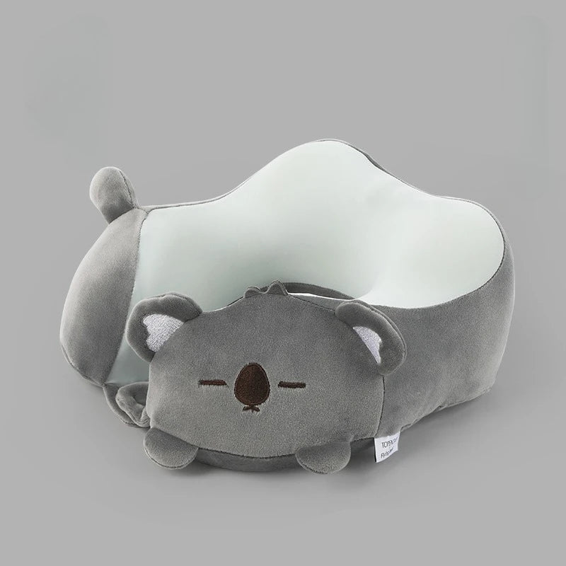 Cute Animal U-Shaped Neck Pillow | Ergonomic Travel Support