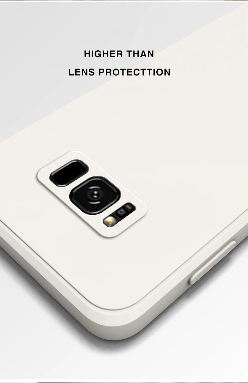 Soft Shockproof Silicone Phone Case for Galaxy Devices | Stylish Protection