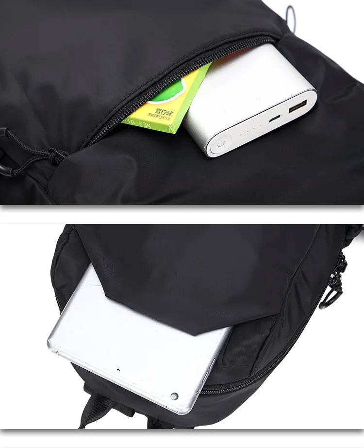 Stylish Small Men's Backpack for School & Outdoor Adventures