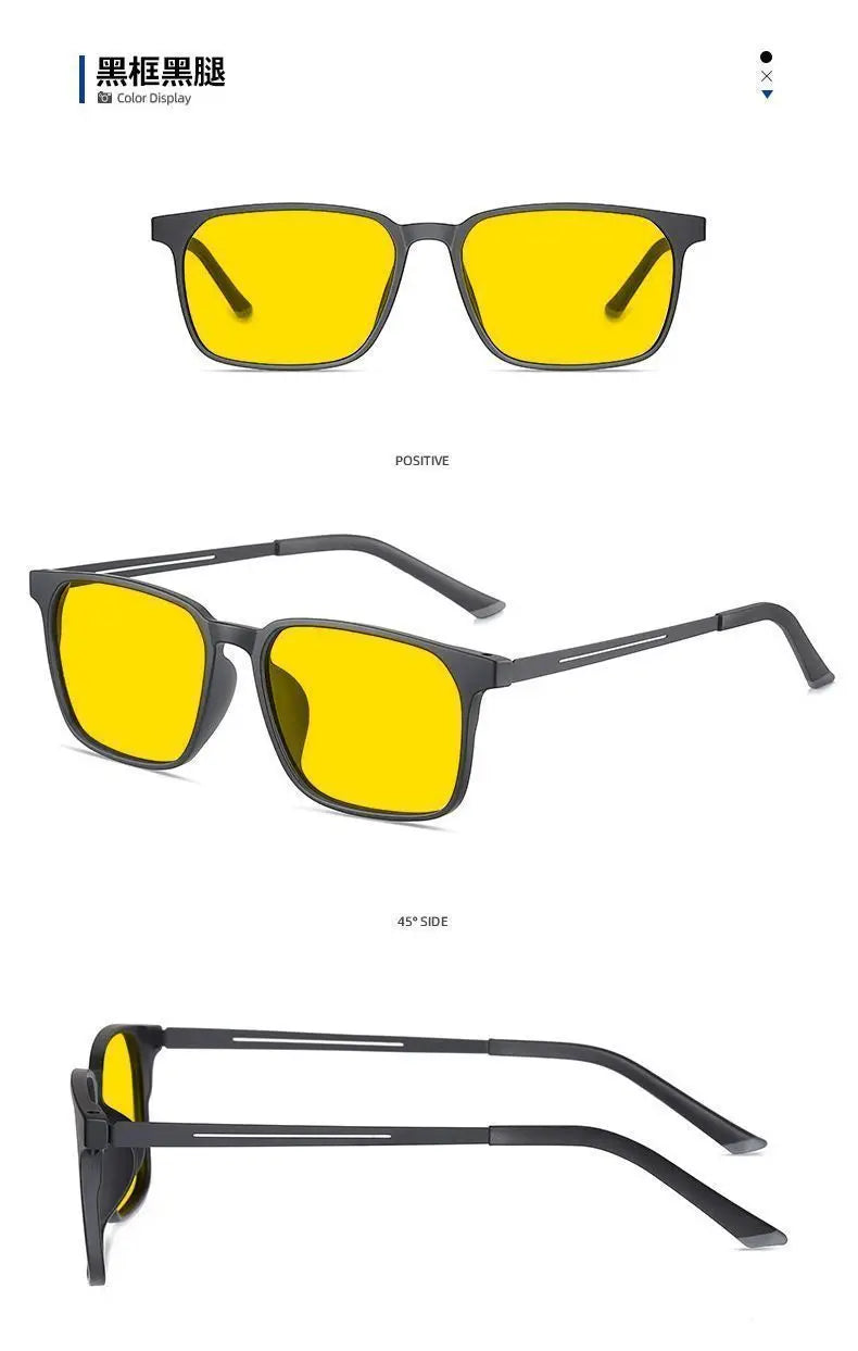 Photochromic Night Vision Glasses | Anti-Glare Eyewear for Day-Night Use