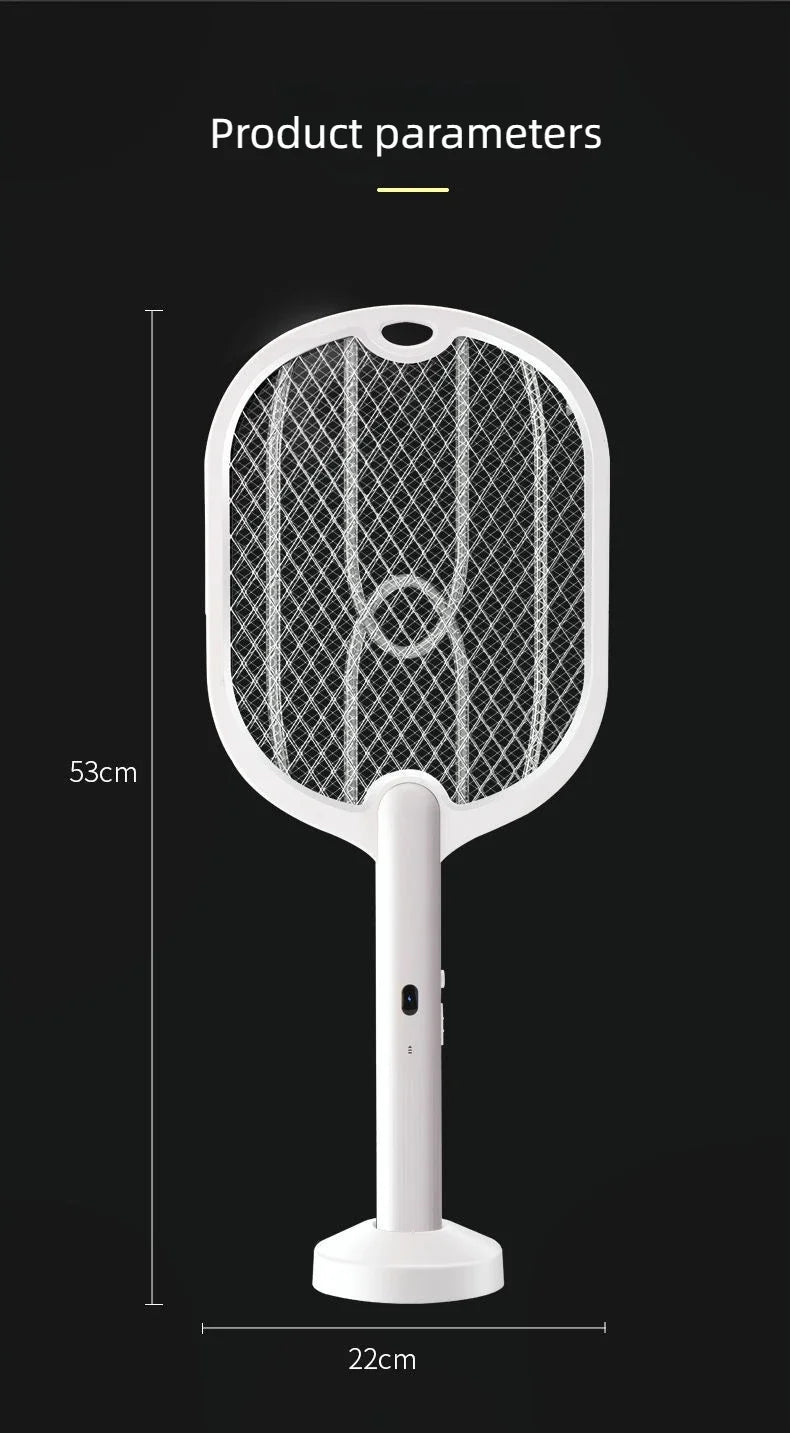 3000V Electric Mosquito Swatter with USB Charging | Pest Control