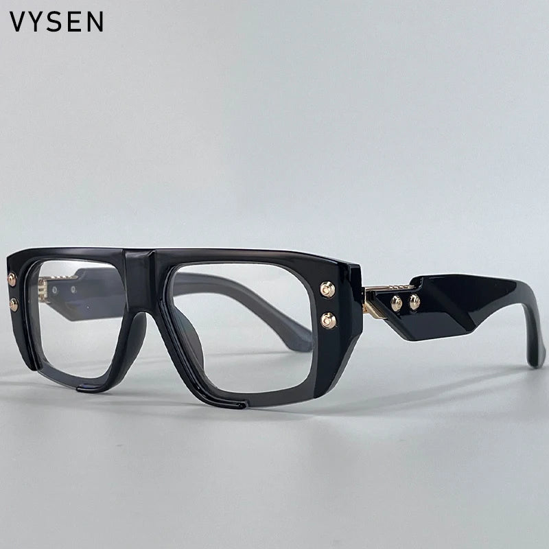 Polarized Steampunk Square Sunglasses for Men | Trendy Fashion Eyewear