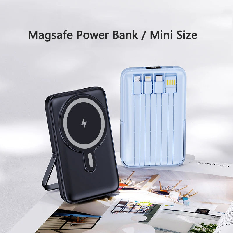 20000mAh Magnetic Wireless Power Bank | Fast Charging & Portable